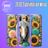 Country Style 20 OZ Sublimation Transfer