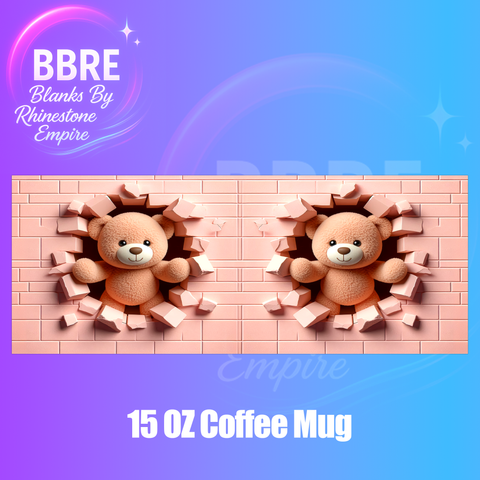 Cute Animal 15 OZ Cup Wrap