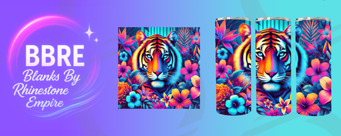 Tiger 15 OZ Sublimation Print