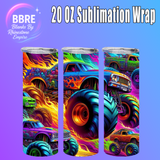 Country Style 20 OZ Sublimation Transfer