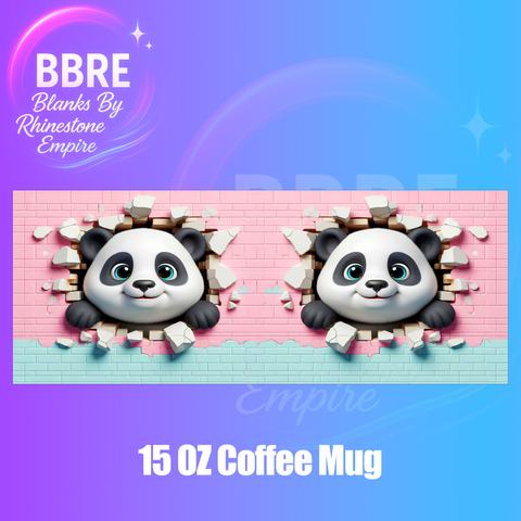 Cute Animal 15 OZ Cup Wrap