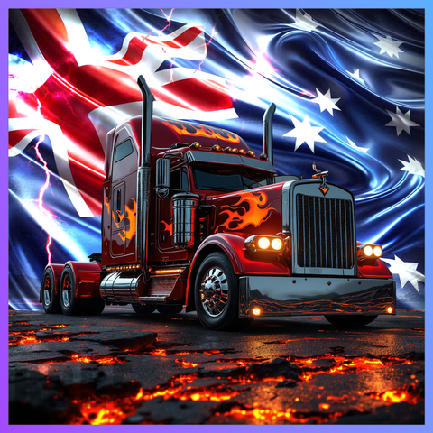 Aussie Truck 20 OZ Wrap