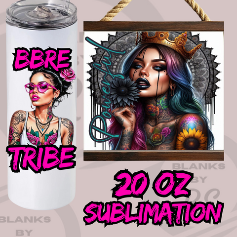 62 Sublimation 20 oz Print