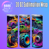 Western Style 20 OZ Sublimation Transfer