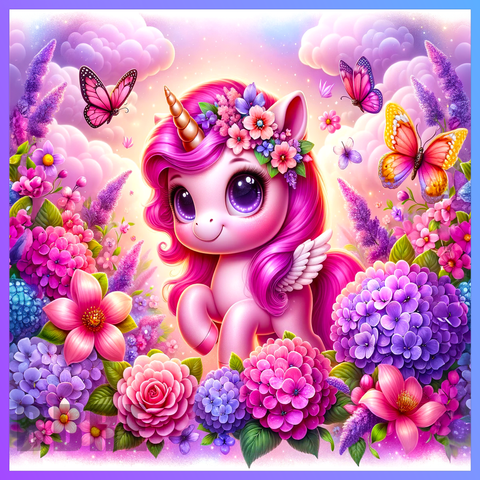 Floral Horse 20 OZ Wrap