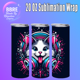 Western Style 20 OZ Sublimation Transfer