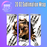 Country Style 20 OZ Sublimation Transfer