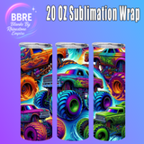 Kid Friendly 20 OZ Sublimation Transfer