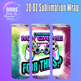 Kid Friendly 20 OZ Sublimation Transfer