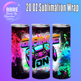 Kid Friendly 20 OZ Sublimation Transfer