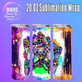 Kid Friendly 20 OZ Sublimation Transfer