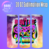 Kid Friendly 20 OZ Sublimation Transfer