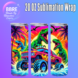 Kid Friendly 20 OZ Sublimation Transfer