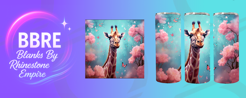 Girraffe 15 OZ Sublimation Print
