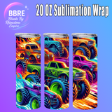 Kid Friendly 20 OZ Sublimation Transfer