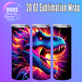 Kid Friendly 20 OZ Sublimation Transfer