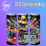 Kid Friendly 20 OZ Sublimation Transfer