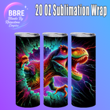 Kid Friendly 20 OZ Sublimation Transfer