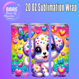 Kid Friendly 20 OZ Sublimation Transfer