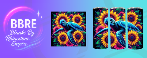 Turtle 20 OZ Sublimation Print