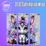Kid Friendly 20 OZ Sublimation Transfer