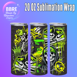 Kid Friendly 20 OZ Sublimation Transfer