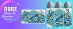 Stingray 24 OZ Sublimation Water Bottle Wrap
