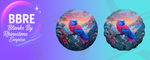 Tropical Bird Sublimation Wind Spinners