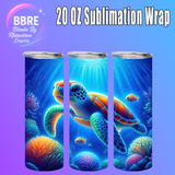 Kid Friendly 20 OZ Sublimation Transfer