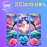 Kid Friendly 20 OZ Sublimation Transfer