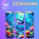 Kid Friendly 20 OZ Sublimation Transfer