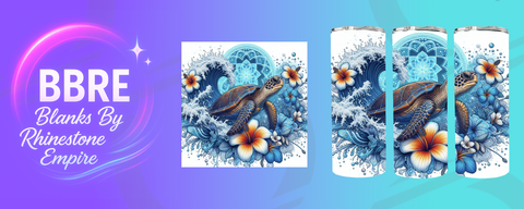 Turtle 15 OZ Sublimation Print