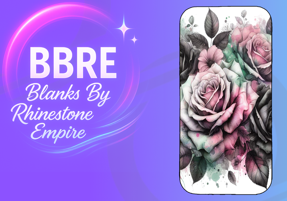 Floral Sublimation Phone Wrap