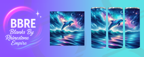 Dolphin 15 OZ Sublimation Print