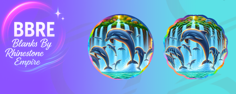 Dolphin Sublimation Wind Spinners