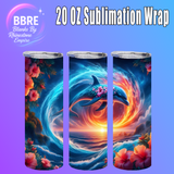 Kid Friendly 20 OZ Sublimation Transfer