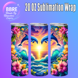 Kid Friendly 20 OZ Sublimation Transfer