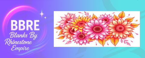 Flowers 16 OZ Wrap
