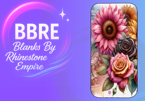 Floral Sublimation Phone Wrap