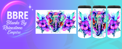Elephant Can Cooler Wrap