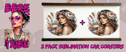 71 Sublimation Car Coaster
