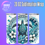 Sea Life 20 OZ Sublimation Transfer