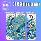 Sea Life 20 OZ Sublimation Transfer