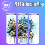 Sea Life 20 OZ Sublimation Transfer