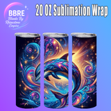 Sea Life 20 OZ Sublimation Transfer