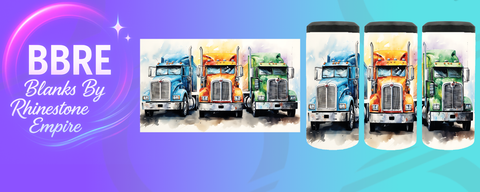Trucker Can Cooler Wrap