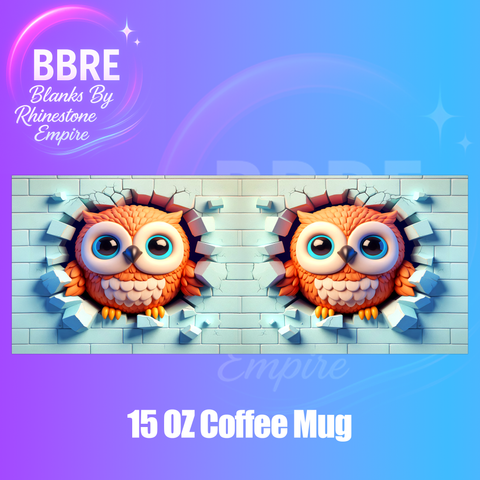 Cute Animal 15 OZ Cup Wrap
