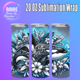 Sea Life 20 OZ Sublimation Transfer