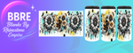 Floral Can Cooler Wrap