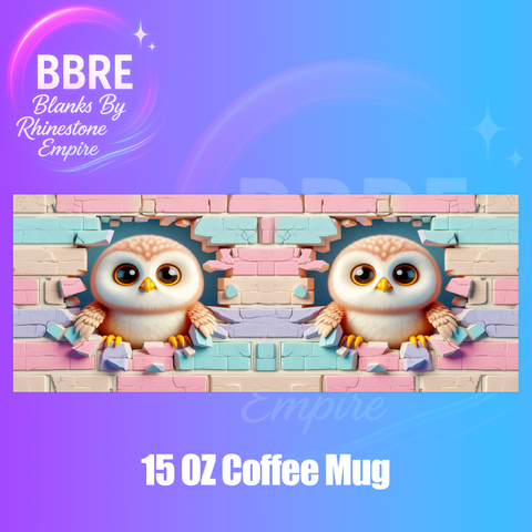 Cute Animal 15 OZ Cup Wrap